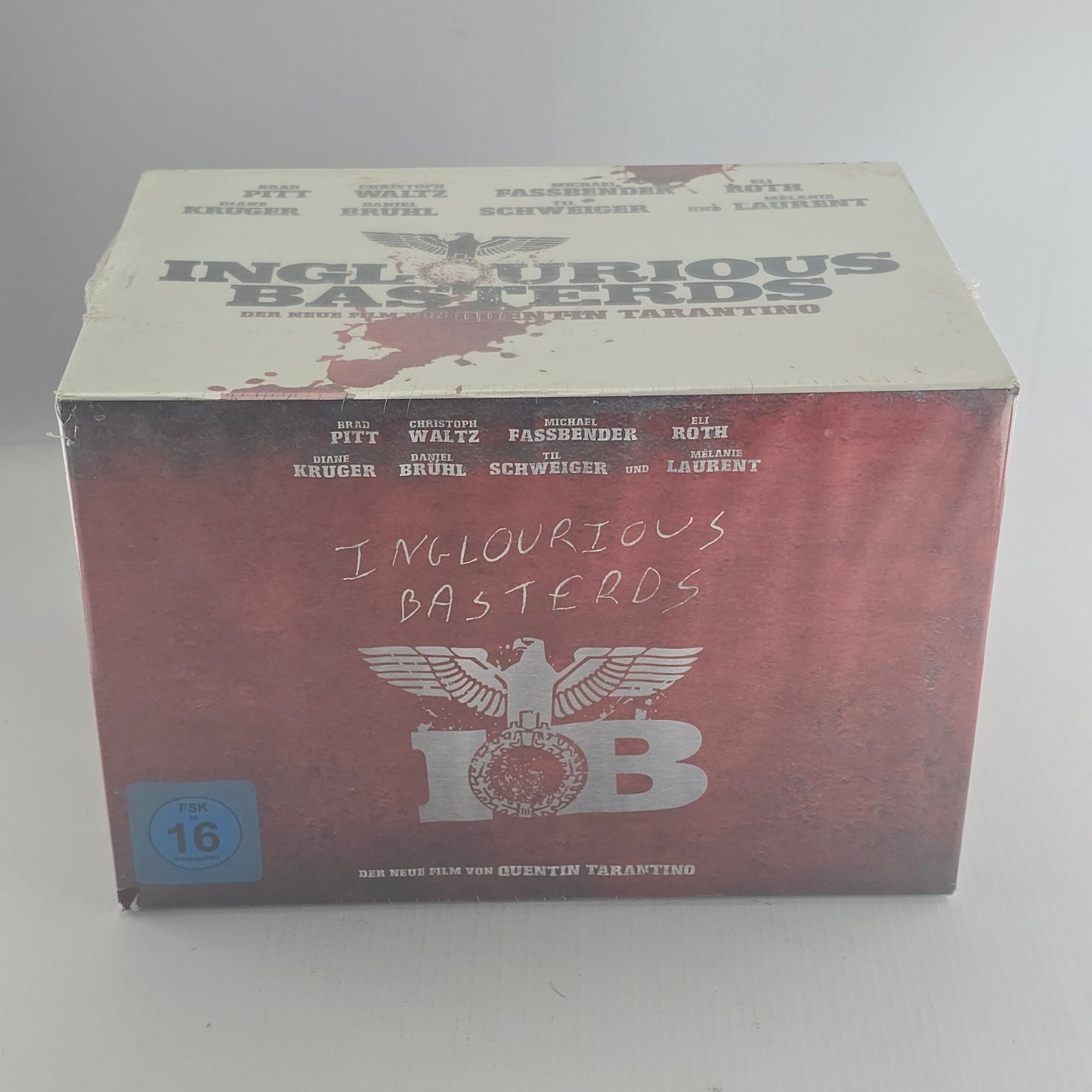 Inglourious Basterds Collector’s Box DVD SteelBook Embossé + goodies Zone B