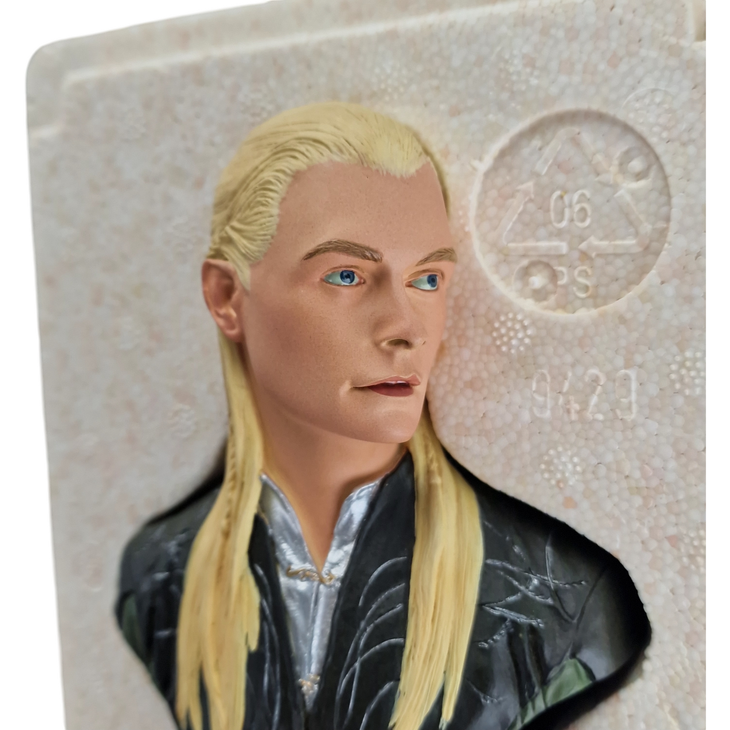 Seigneur des Anneaux Buste Resine Legolas Greenleaf Sideshow Weta  2000 EX Polystone