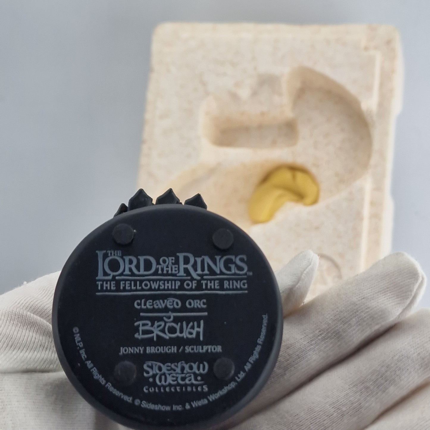 Seigneur des Anneaux Buste Resine Cleaved Orc Weta  Polystone 1/4