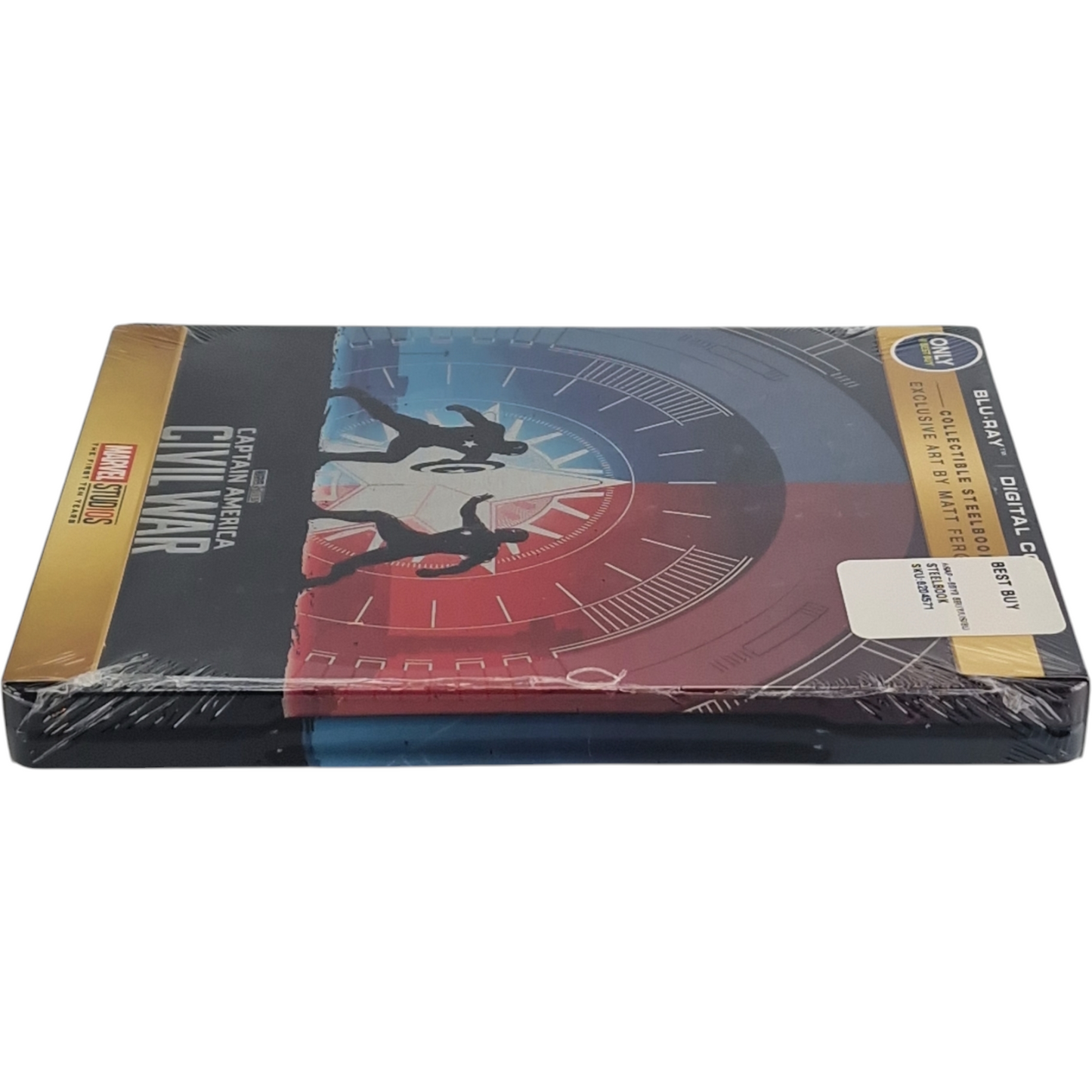 Captain America: Civil War Blu-ray SteelBook Titre Débossé Best Buy 2018 Zone A