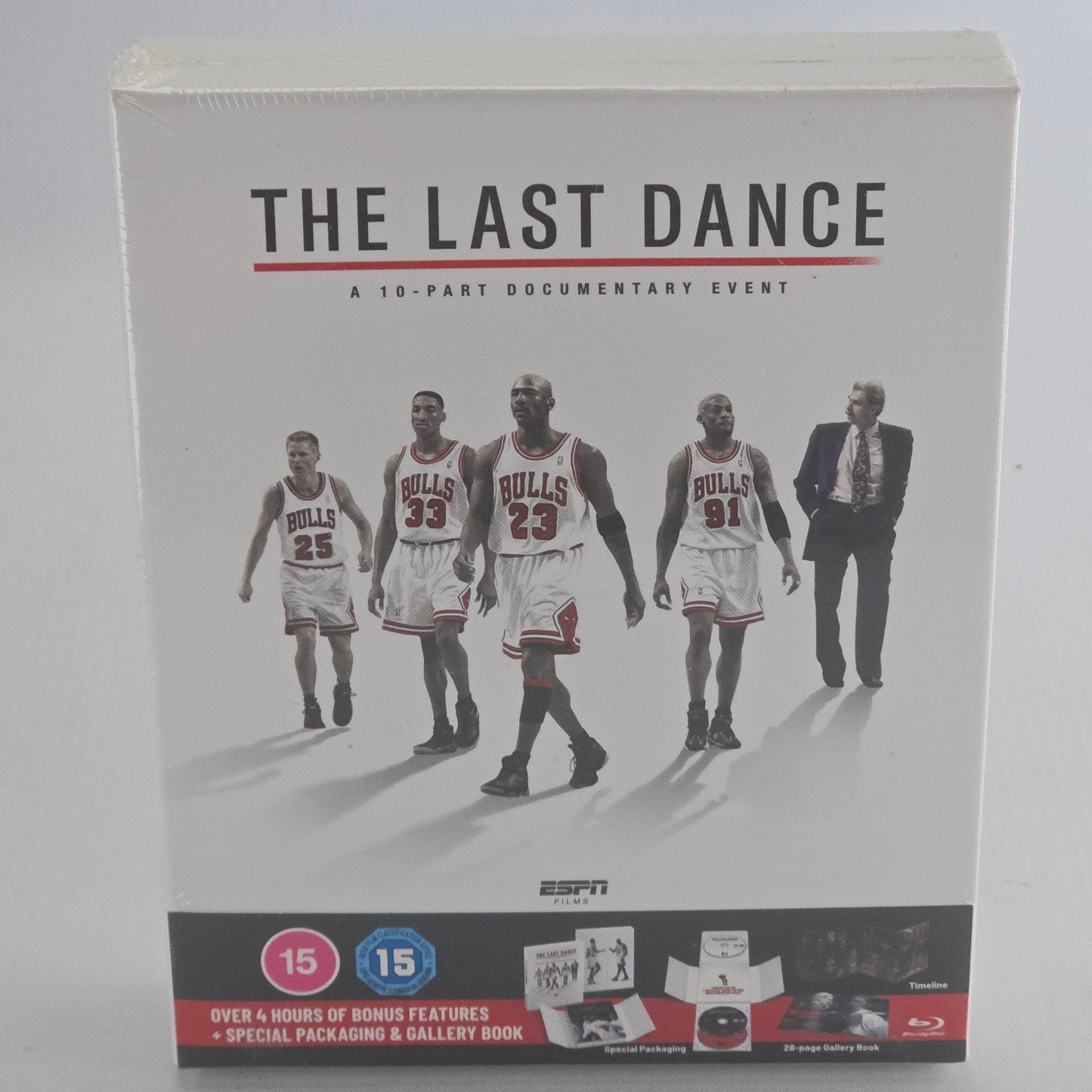 The Last Dance Blu-ray DigiPack Zavvi Ltd Collector Michael Jordan Disney Libre