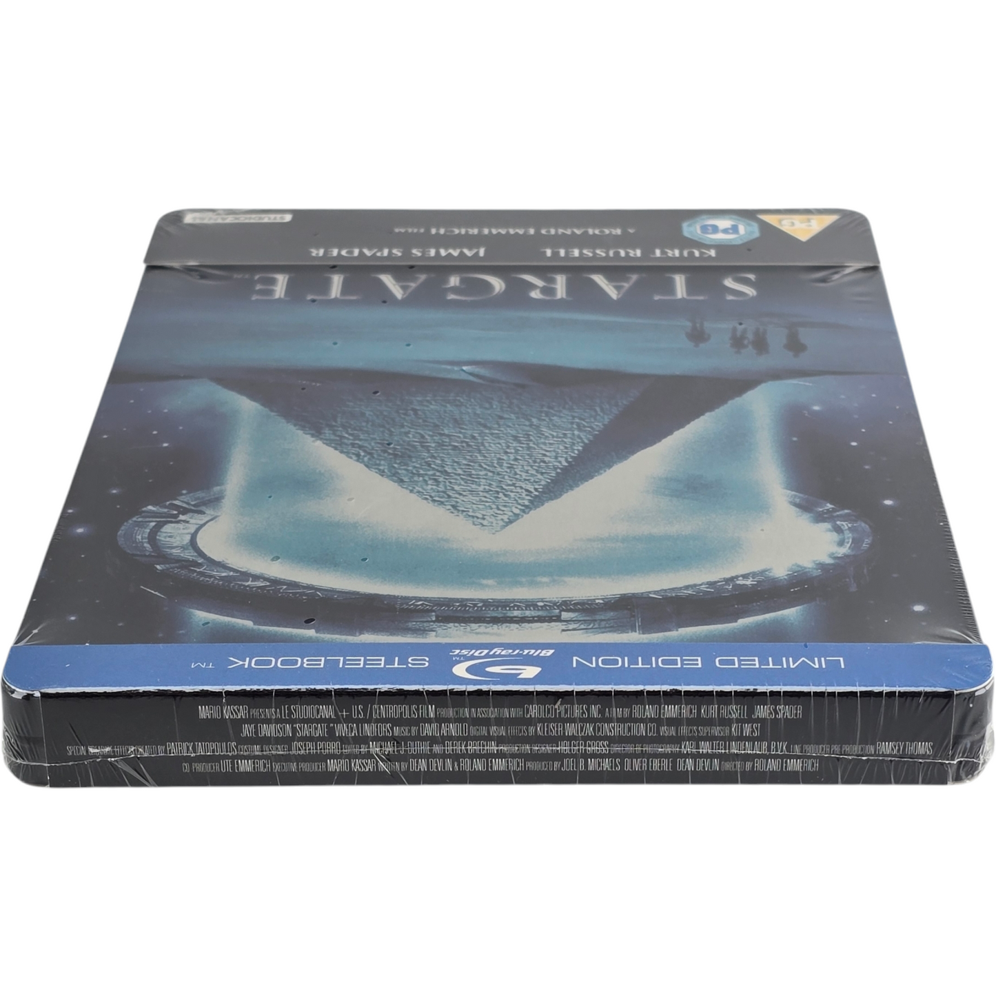 Stargate : Le film Steelbook Blu-ray Zavvi Limitéé 2000 Ex Kurt Russell Zone B