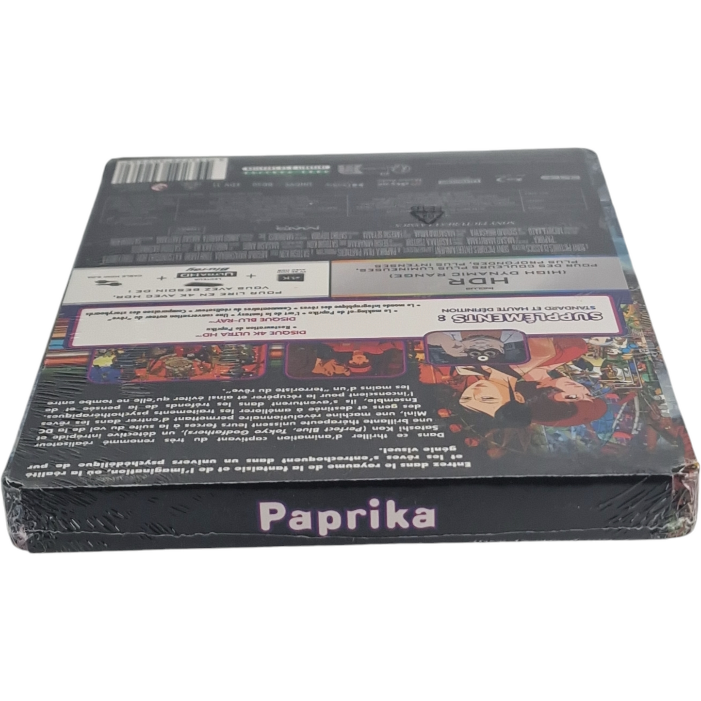 Paprika 4K Ultra HD + Blu-ray Steelbook パプリカ Satoshi Kon 2006 ,Region B
