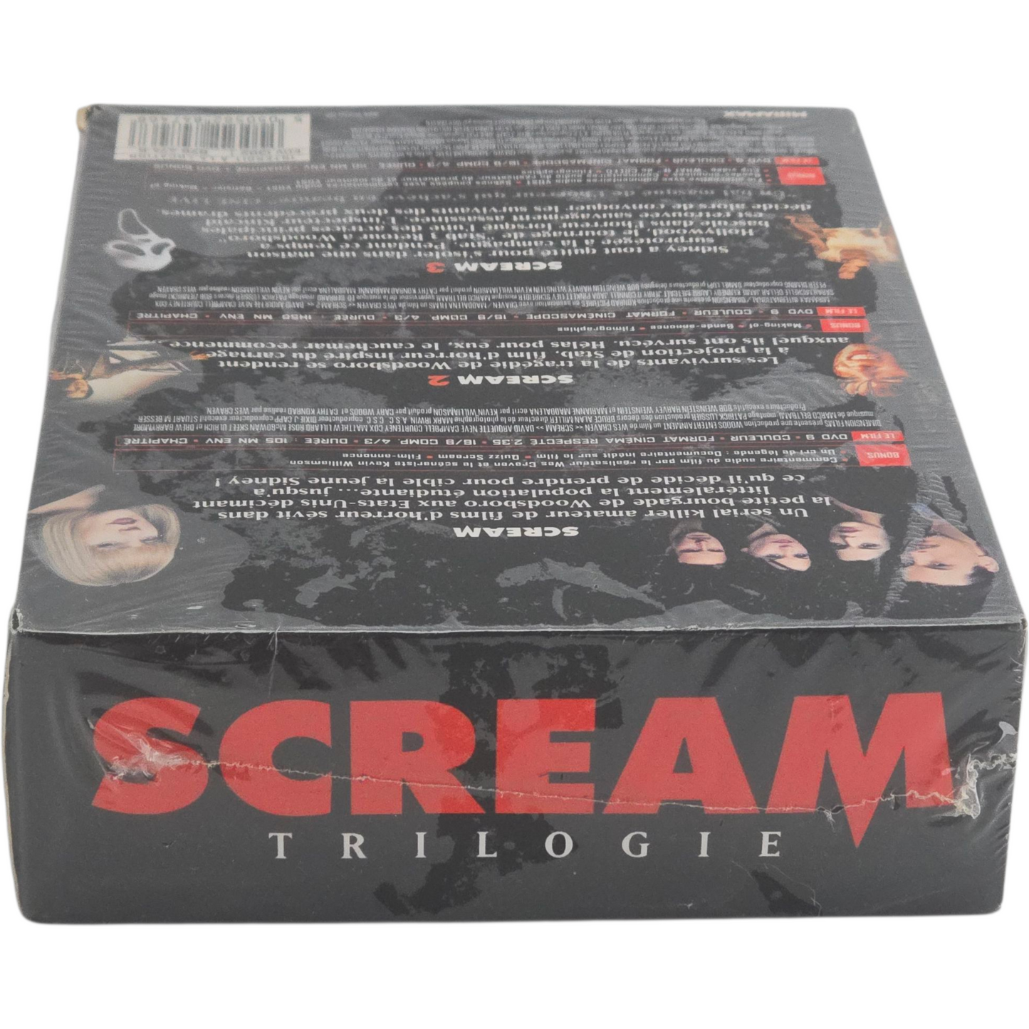 Scream - Coffret - Scream 1 + Scream 2 + Scream 3 David Arquette  DVD Zone B