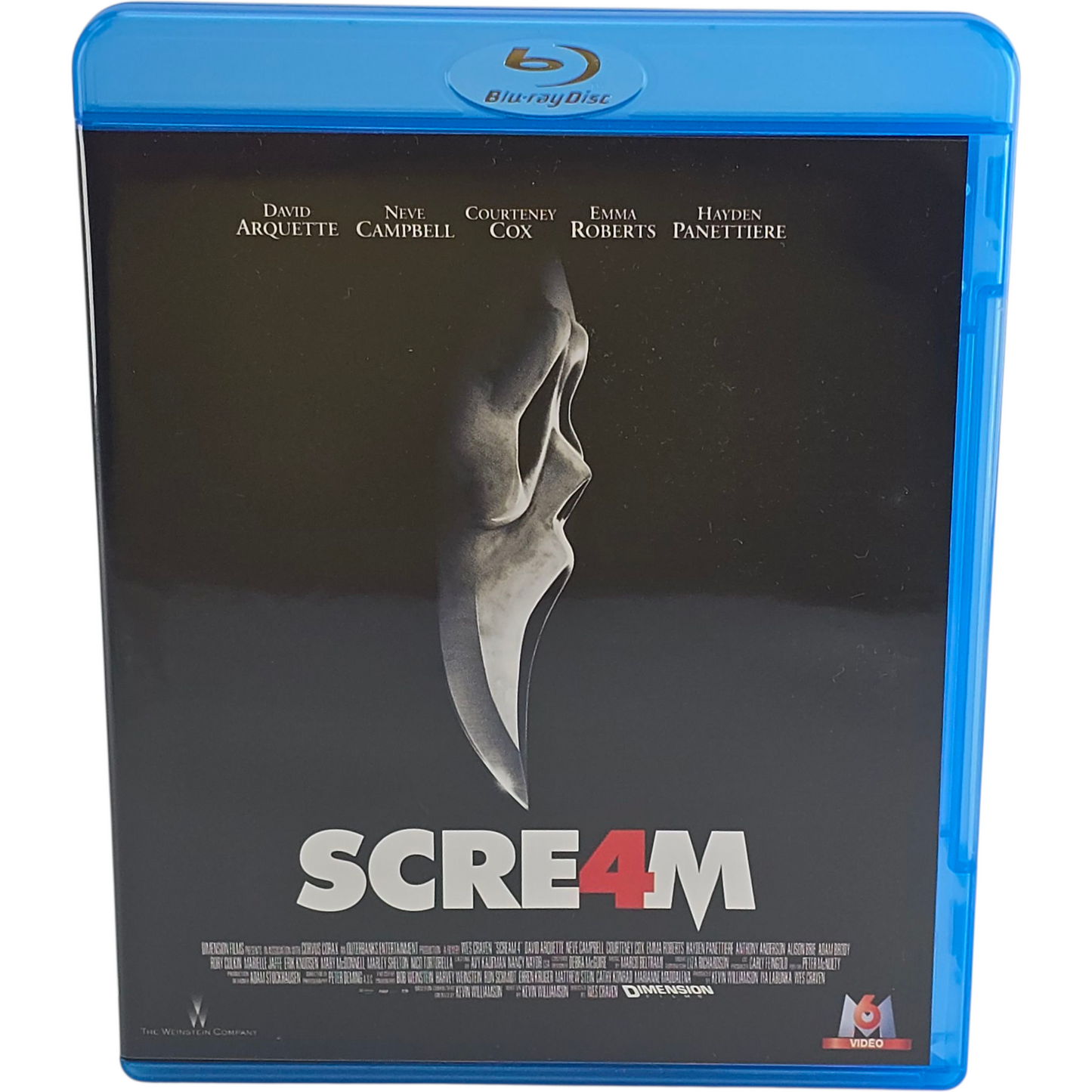 Scream 4 Blu-ray David Arquette, Neve Campbell, Courteney Cox Zone B