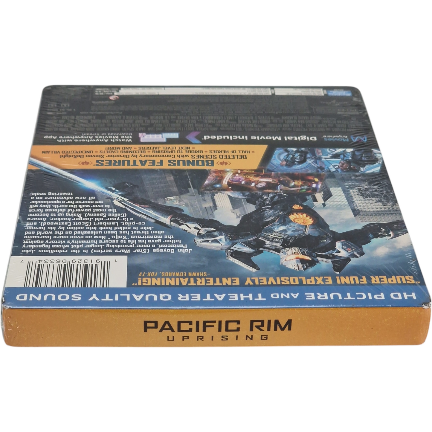 Pacific Rim: Uprising Blu-ray SteelBook Blu-ray + DVD + Digital HD Target Exclusive A