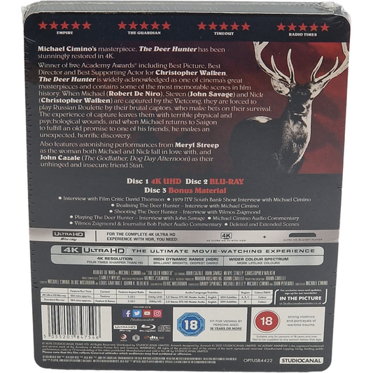 Voyage au bout de l’enfer – SteelBook 4K Ultra HD + Blu-ray – vue 3