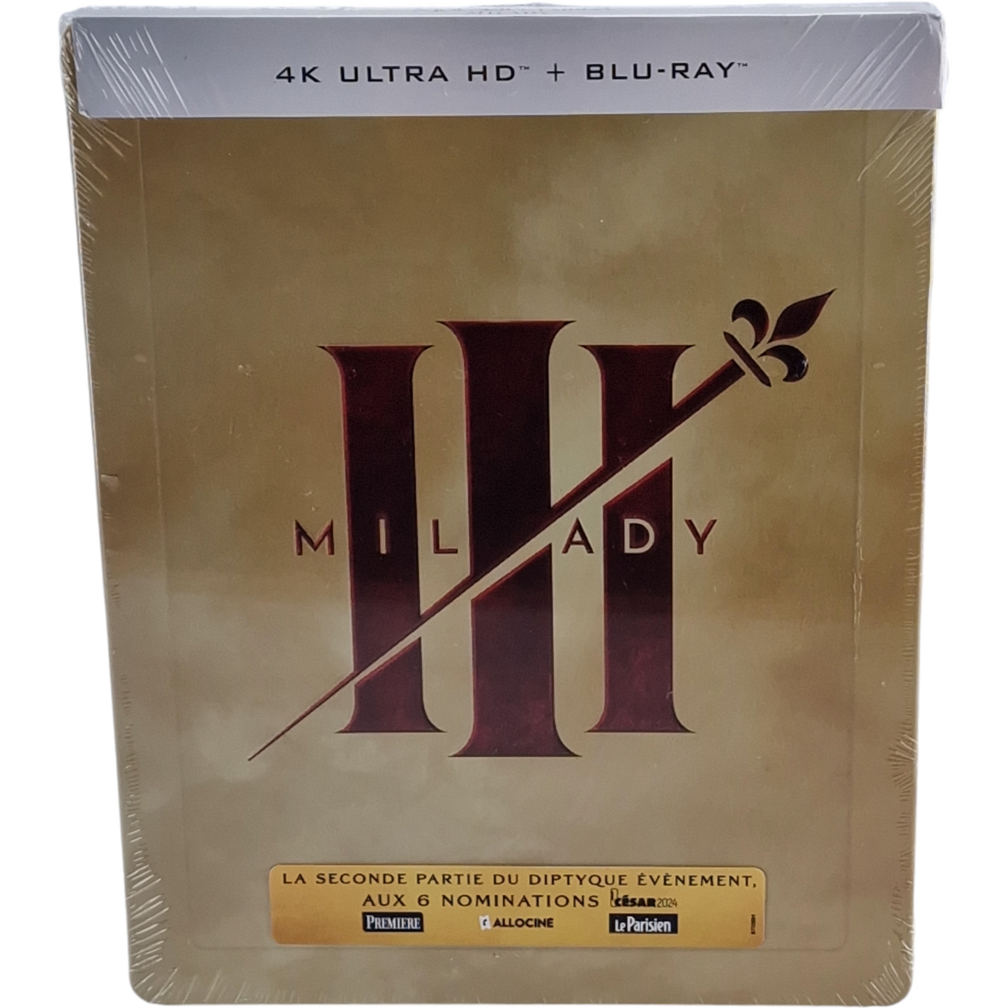 Les Trois Mousquetaires : Milady SteelBook Débossé 4K Ultra HD + Blu-ray B