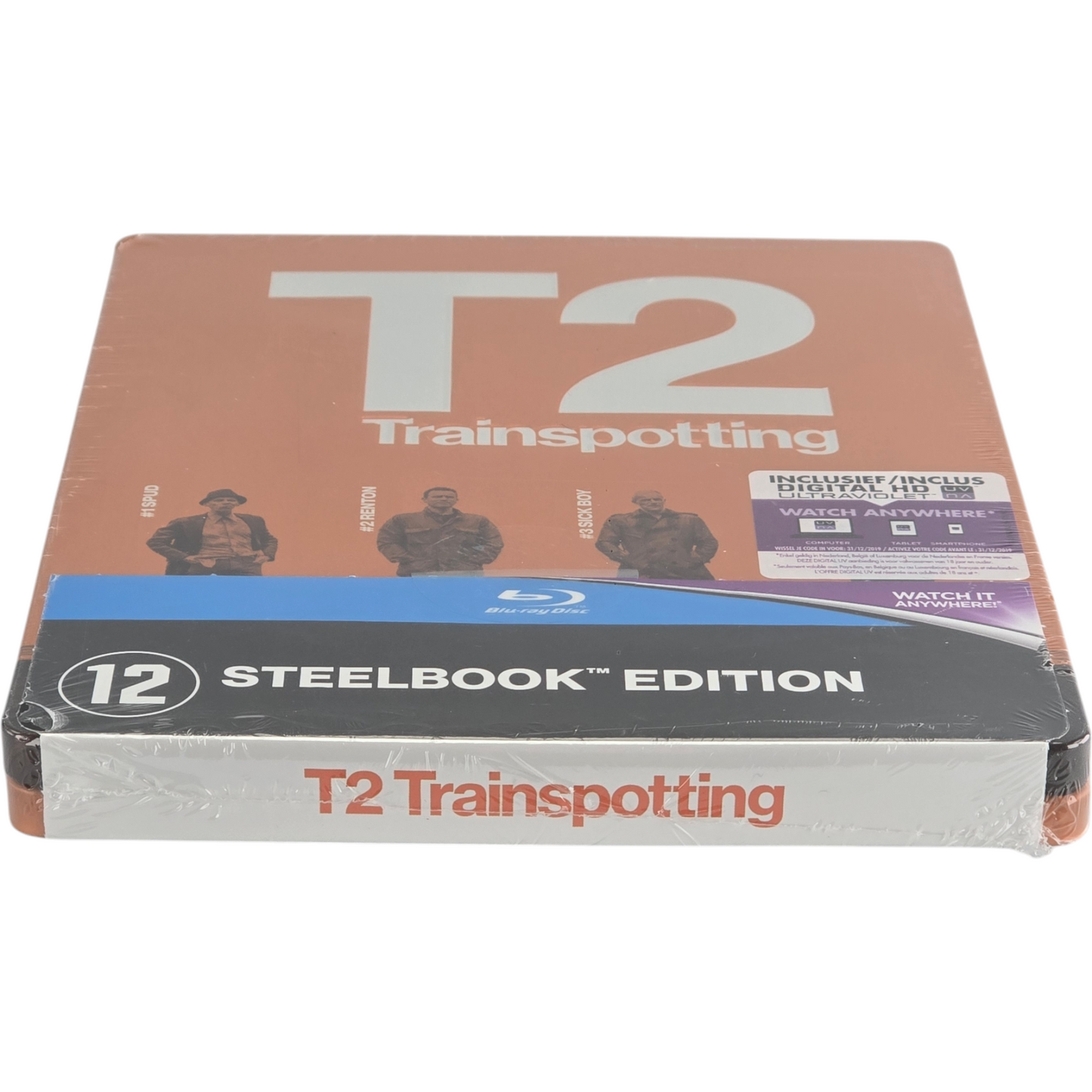 T2: Trainspotting Blu-ray SteelBook Débossé  Danny Boyle  Ewan McGregor Zone Libre