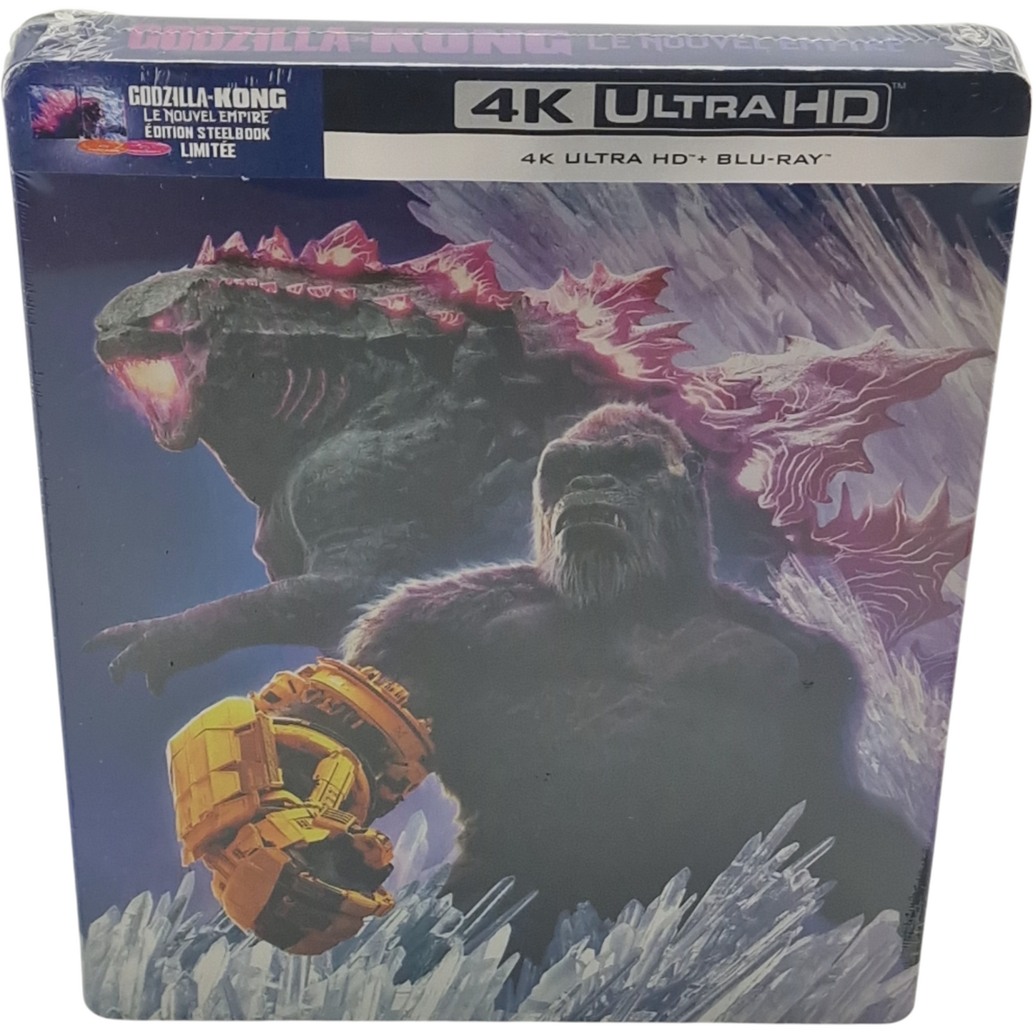 Godzilla x Kong : Le Nouvel Empire : 4K Ultra HD + Blu-ray SteelBook Libre