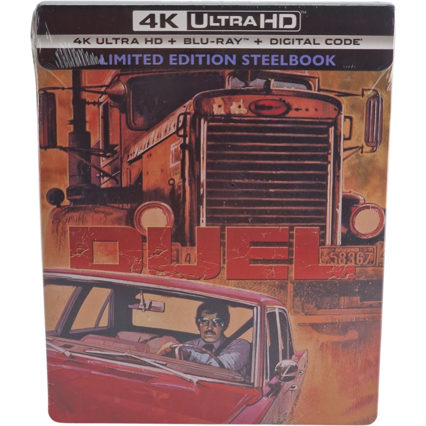 Duel 4K Ultra HD+Blu-ray SteelBook France Limitée 50ème Steven Spielberg 2024 A