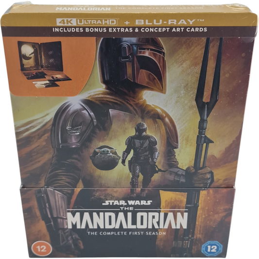 The Mandalorian: 1 ère saison  SteelBook 4K Ultra HD + Blu-ray Collector's Libre