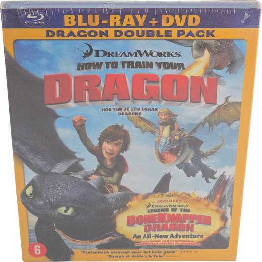Dragons Blu-ray + DVD Combo 2 Disques Jay Gérard Butler Dreamworks Zone B