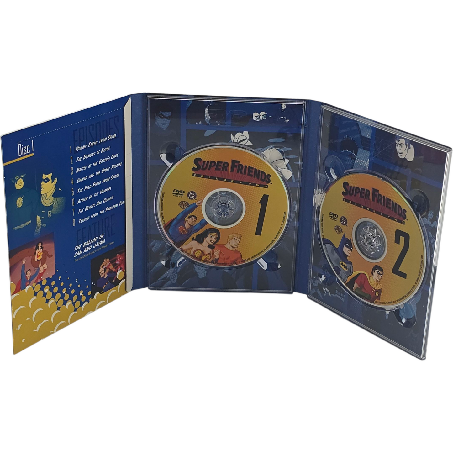 Super Friends: Volume 2 DVD DigiPack DC Comics Classic Collection Zone 1