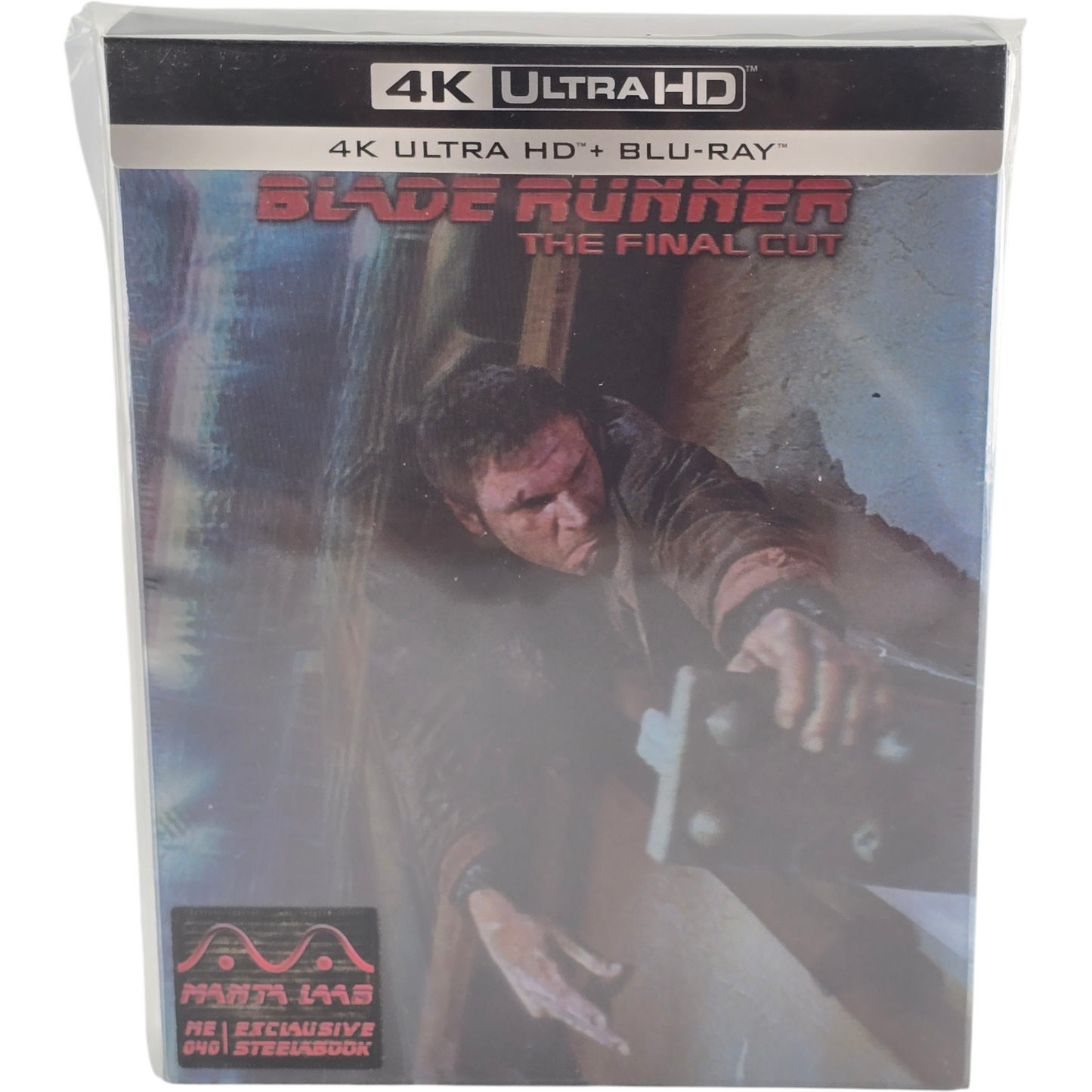 Blade Runner Final Cut 4K UHD + Blu-ray Steelbook Lenticulaire Manta lab 1000 Ex