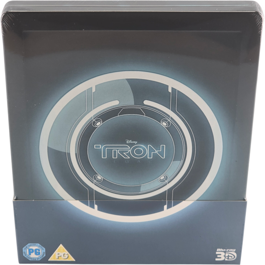 TRON : Legacy Steelbook Débossé Blu-ray 3D + 2D Zavvi Exclusif Édt Ltd Disney B