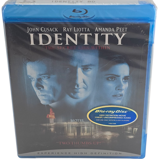 Identity Blu-ray John Cusack, Ray Liotta 2008 Region B