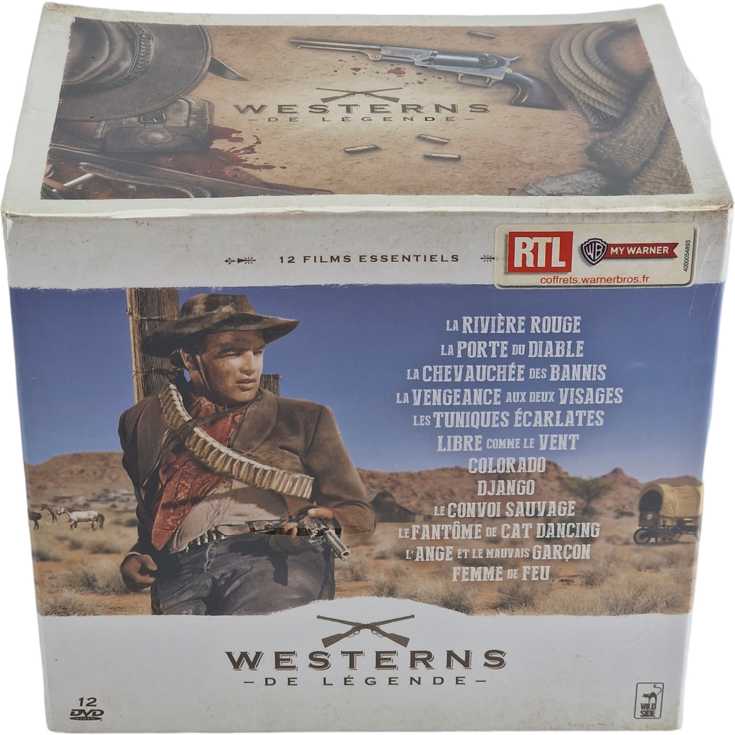 Westerns de légende Coffret DVD 12 Films Essentiels Pack Zone 2
