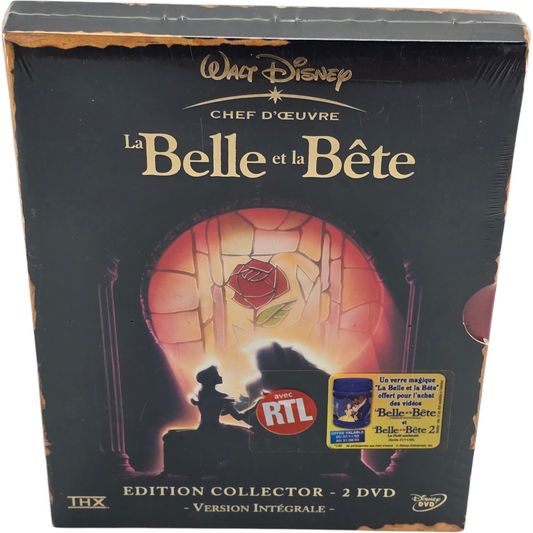 La Belle et la Bête 2 X DVD Édit Collector Collection Disney Buena Vista Zone 2