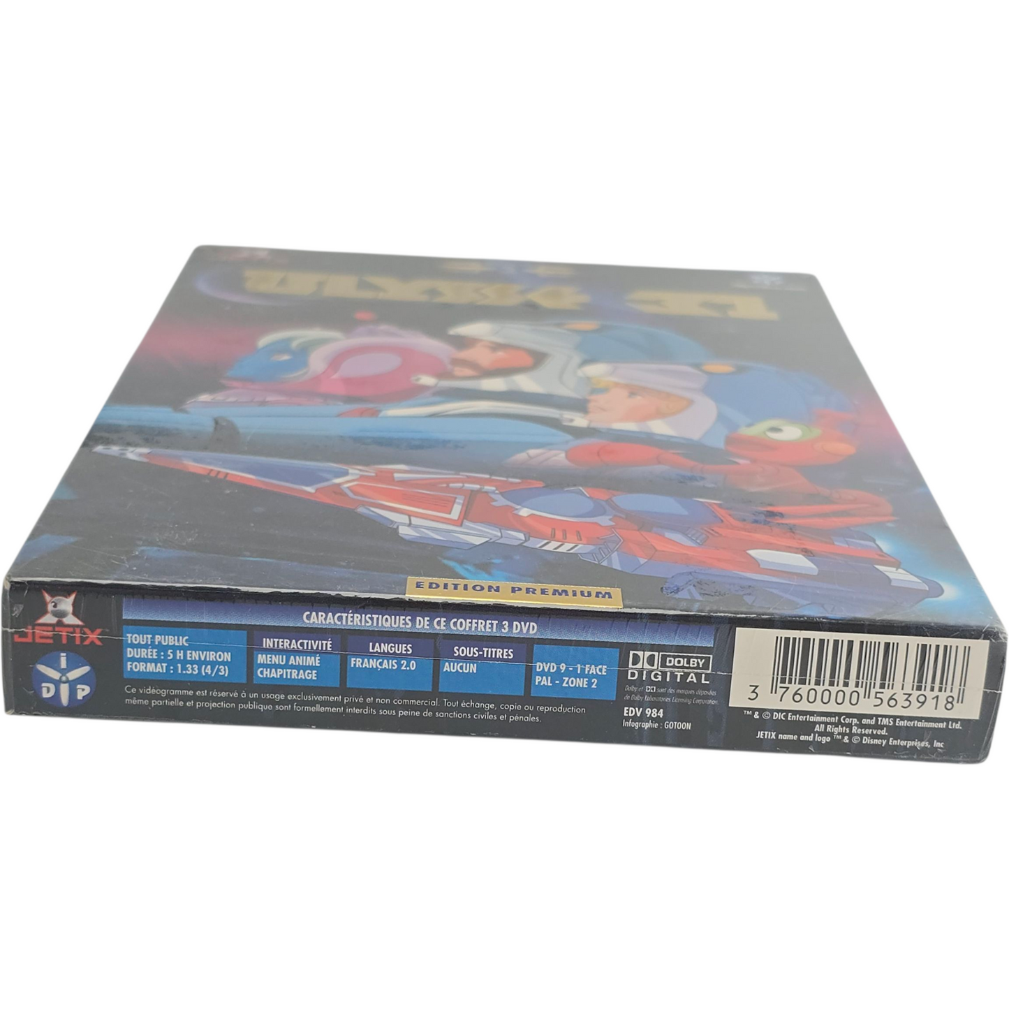 Ulysse 31 – Coffret 2 (1981) Édition Premium 3 DVD Jetix Zone B