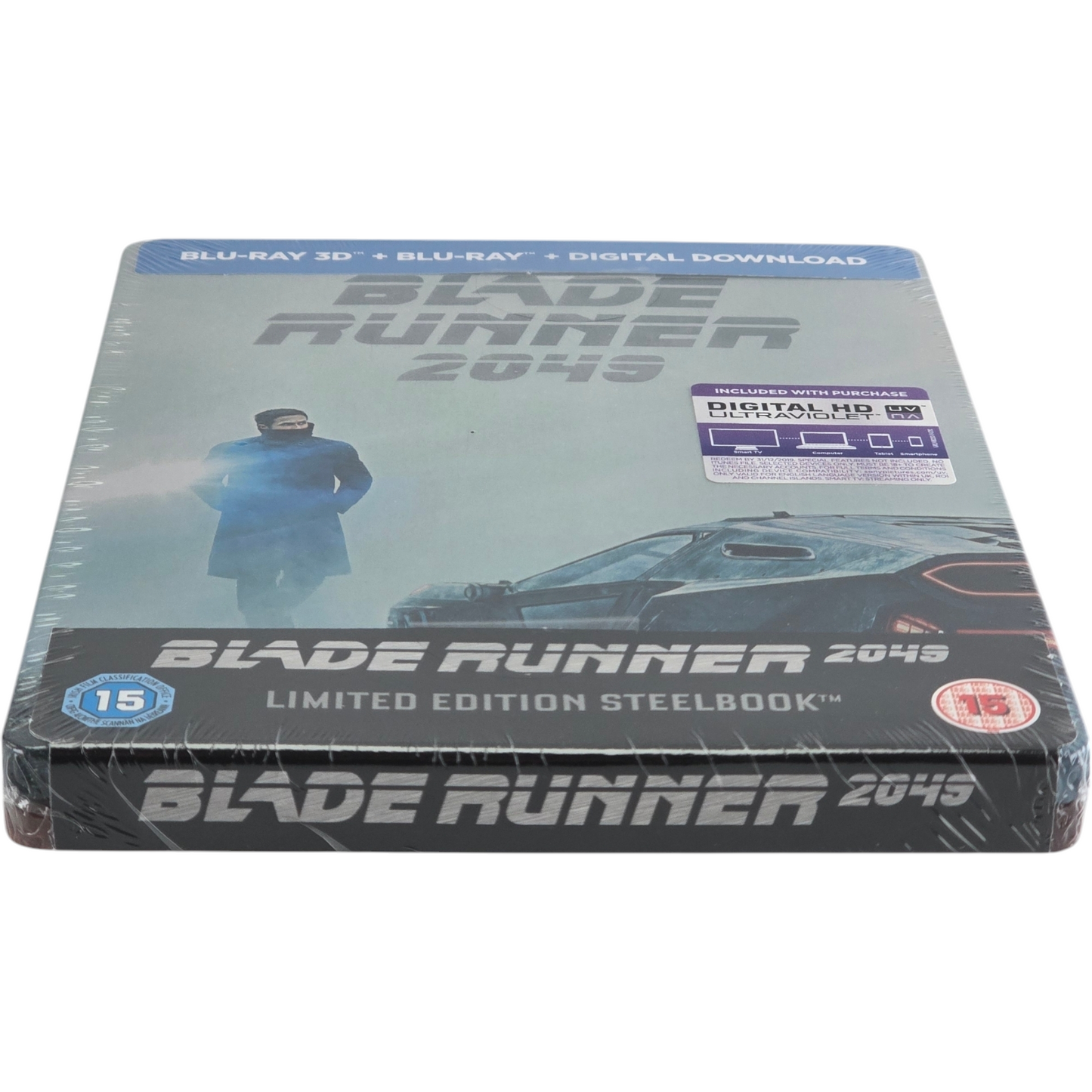 Blade Runner 2049 SteelBook Blu-ray 3D + 2D limitée Ryan Gosling Harrison Ford
