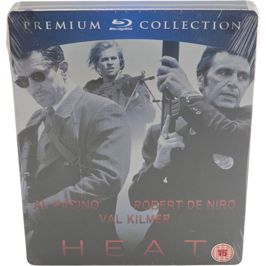 Heat Blu-ray Steelbook Édition limitée Collection Premium 2012 Region Libre
