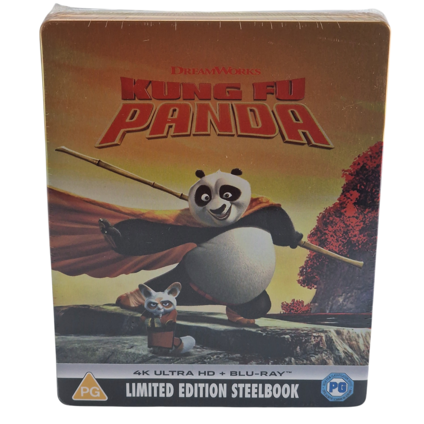 Kung Fu Panda SteelBook 4K Ultra HD +Blu-ray Disney Édition limitée Zone Libre