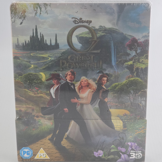 Le Monde fantastique d’Oz SteelBook Blu-ray 3D 2D UK James Franco Sam Raimi