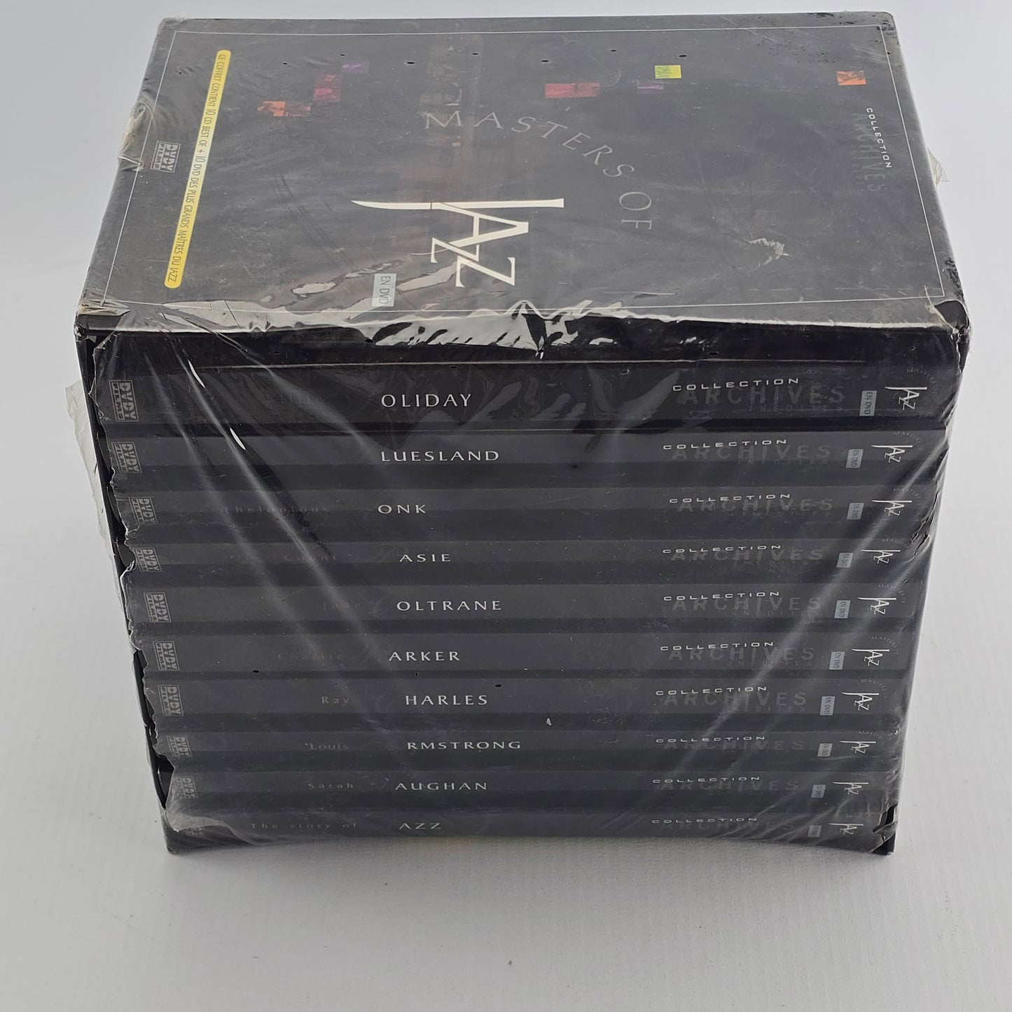 Masters of Jazz Coffret Archives Inédites - 10 Dvd + 10 Cd Best of Zone 2
