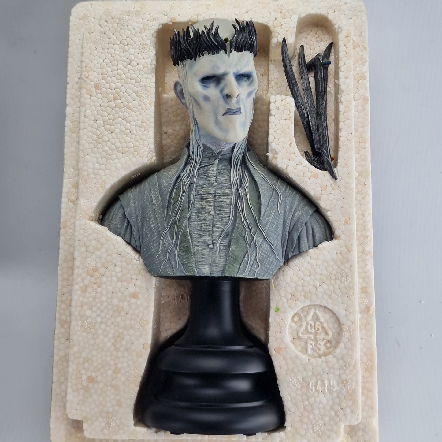 Seigneur des Anneaux Buste Resine Witch-King of Angmar Sideshow Weta  2000 EX Polystone