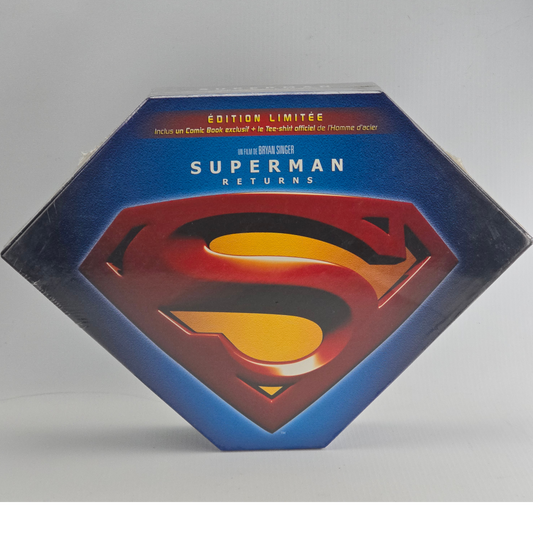 Superman Returns Coffret Prestige 2 DVD + Tee-shirt Officiel Édition Limitée Zone 2