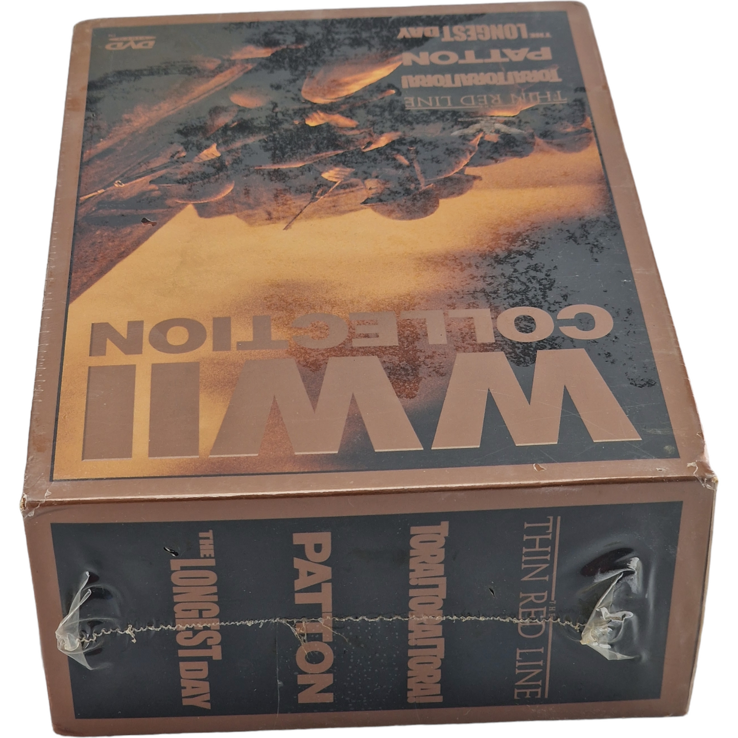 World War II Collection DVD 4 Films:Thin Red Line,Tora,Patton,Longest Day Zone A
