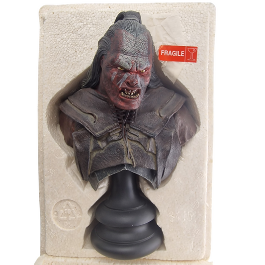 Seigneur des Anneaux Buste Polystone Lurtz, Uruk-Hai Captain Sideshow Weta 1/4