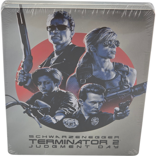 Terminator 2: Judgment Day Steelbook 4K Ultra HD + Blu-ray  James Cameron Zone B
