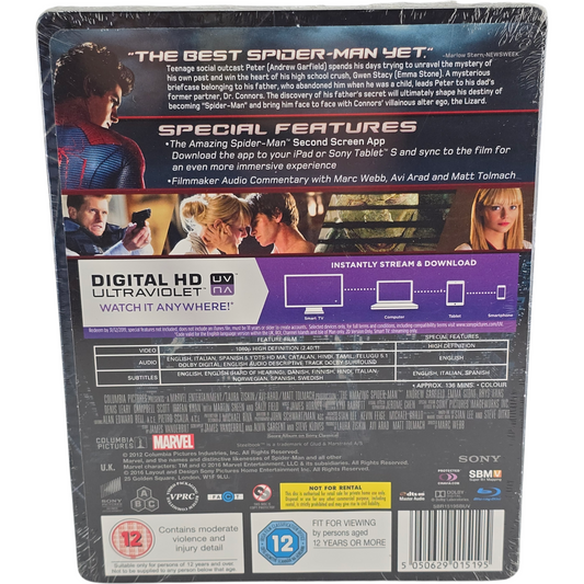 The Amazing Spider-Man - SteelBook Blu-ray - Visuel 3
