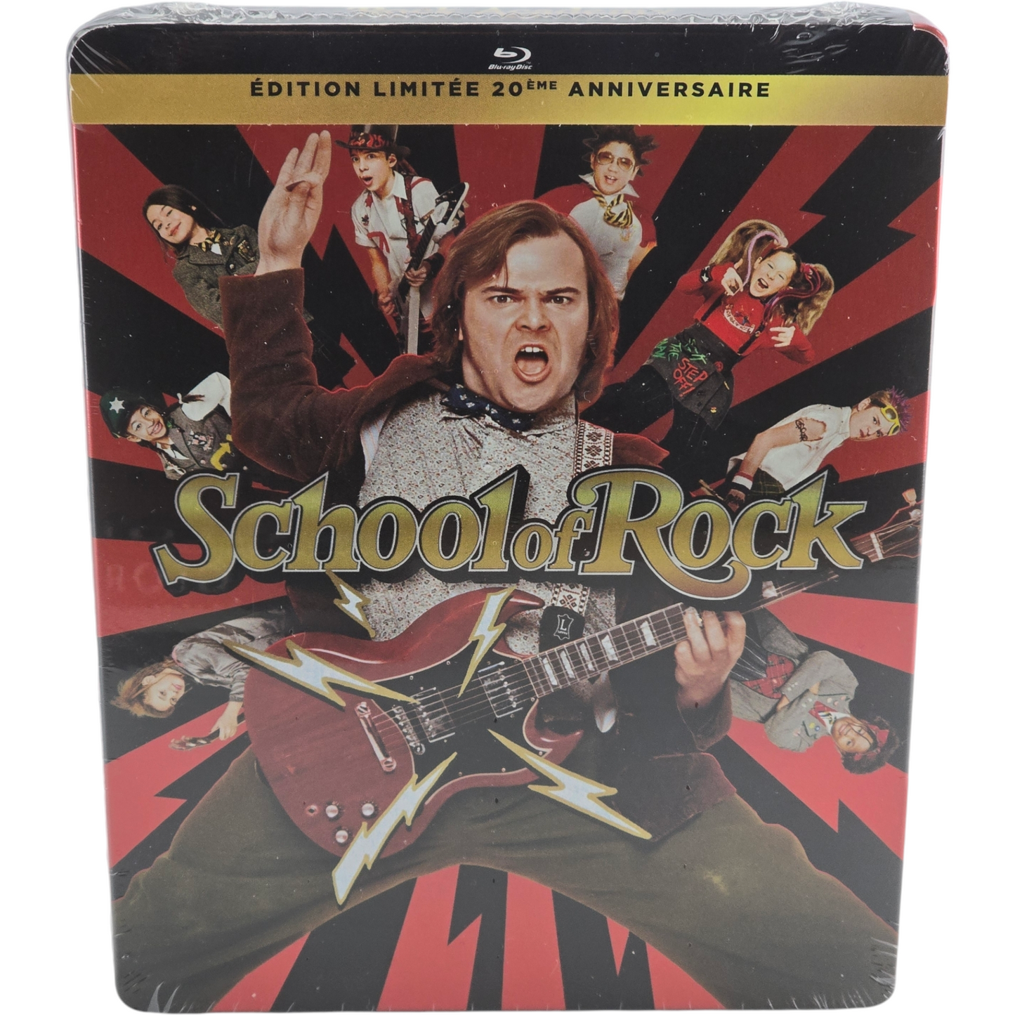 Rock Academy 2003 Steelbook 4K Ultra HD + Blu-ray Jack Black, Joan Cusack B