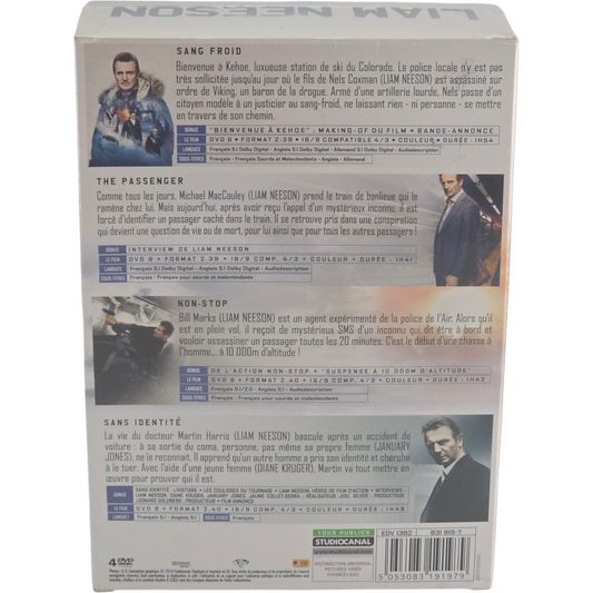 Liam Neeson – Collection 4 films (2011) – Coffret 4 DVD – Zone 2
