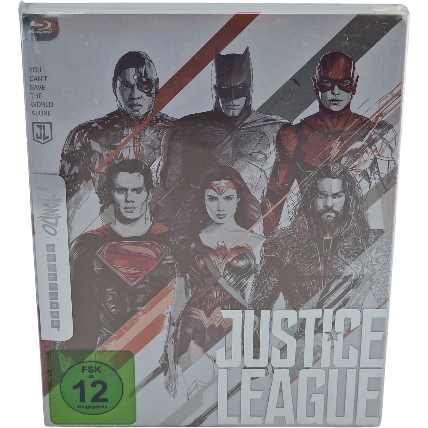 Justice League 4K Ultra HD +Blu-ray SteelBook Mondo X Ben Affleck 2020 Zone B