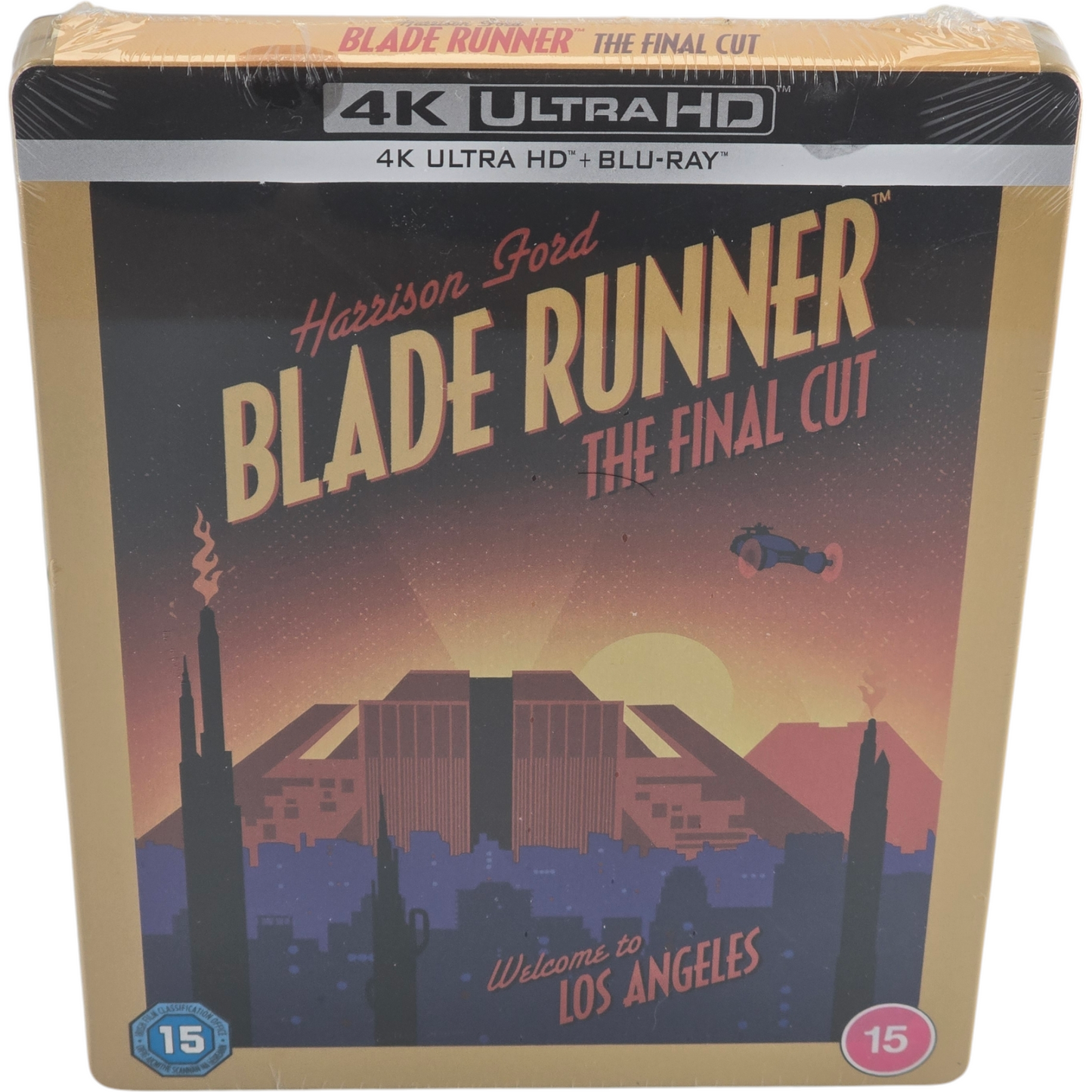 Blade Runner Steelbook 4K HD + Blu-ray Final Cut Sci-fi Series #6 Zavvi Limtd B