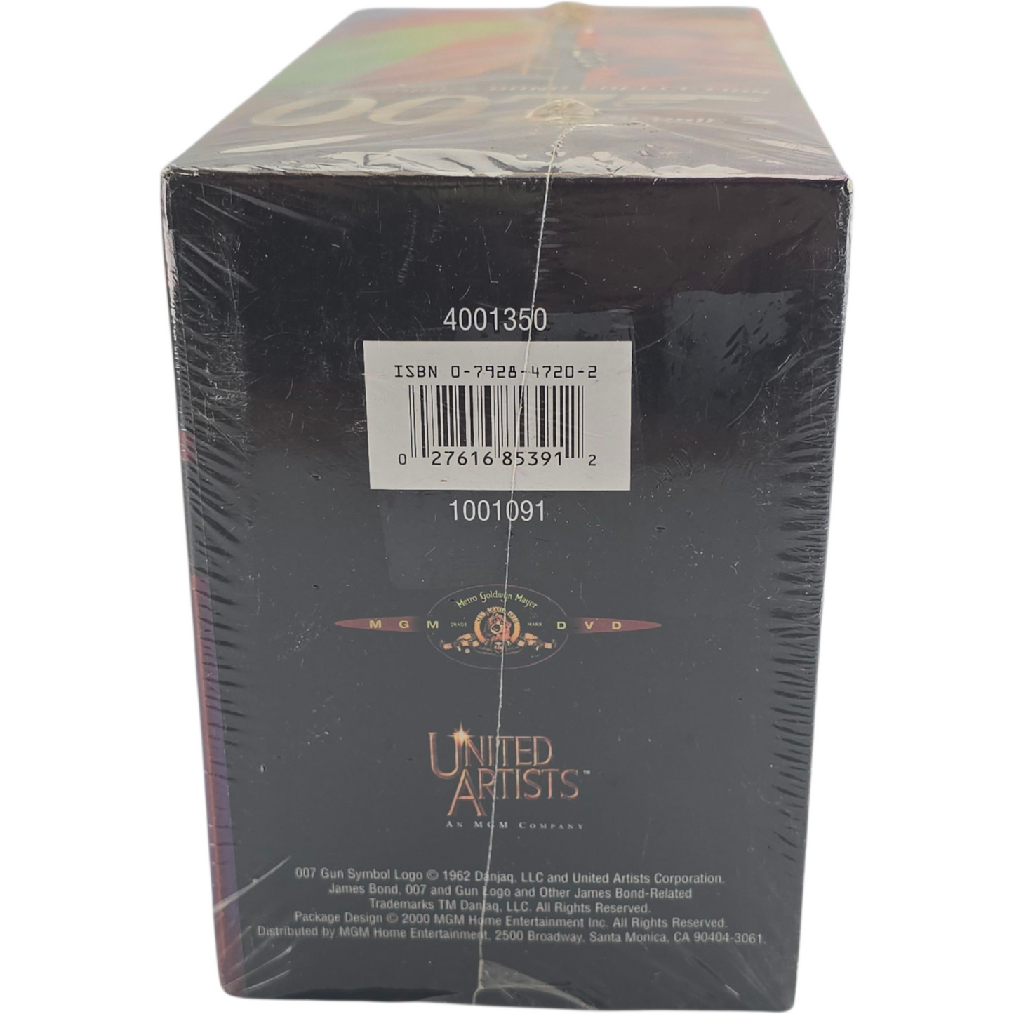 James Bond DVD Gift Set 6 Films Sean Connery, Roger Moore Zone 1 Import USA