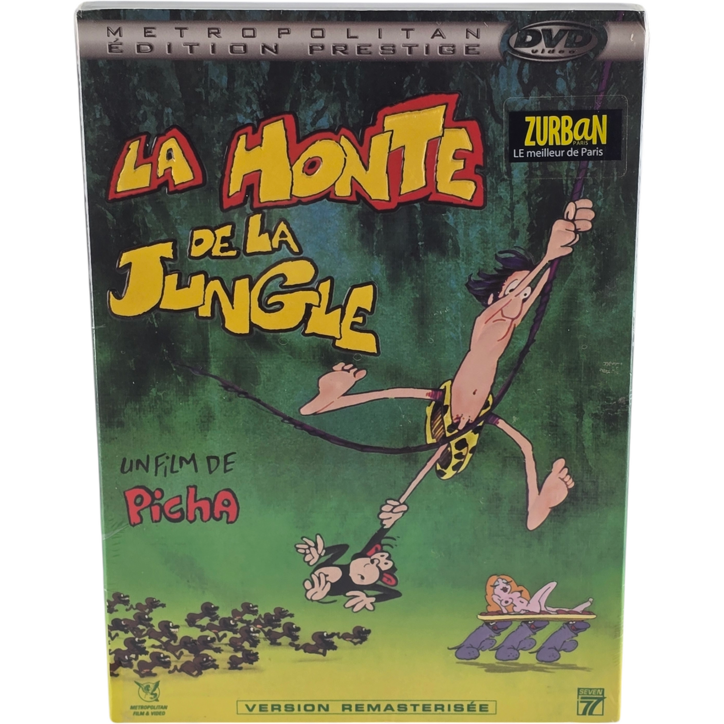 La Honte de la jungle 1975 DVD Édition Prestige Remasterisée Picha 2006 Zone B