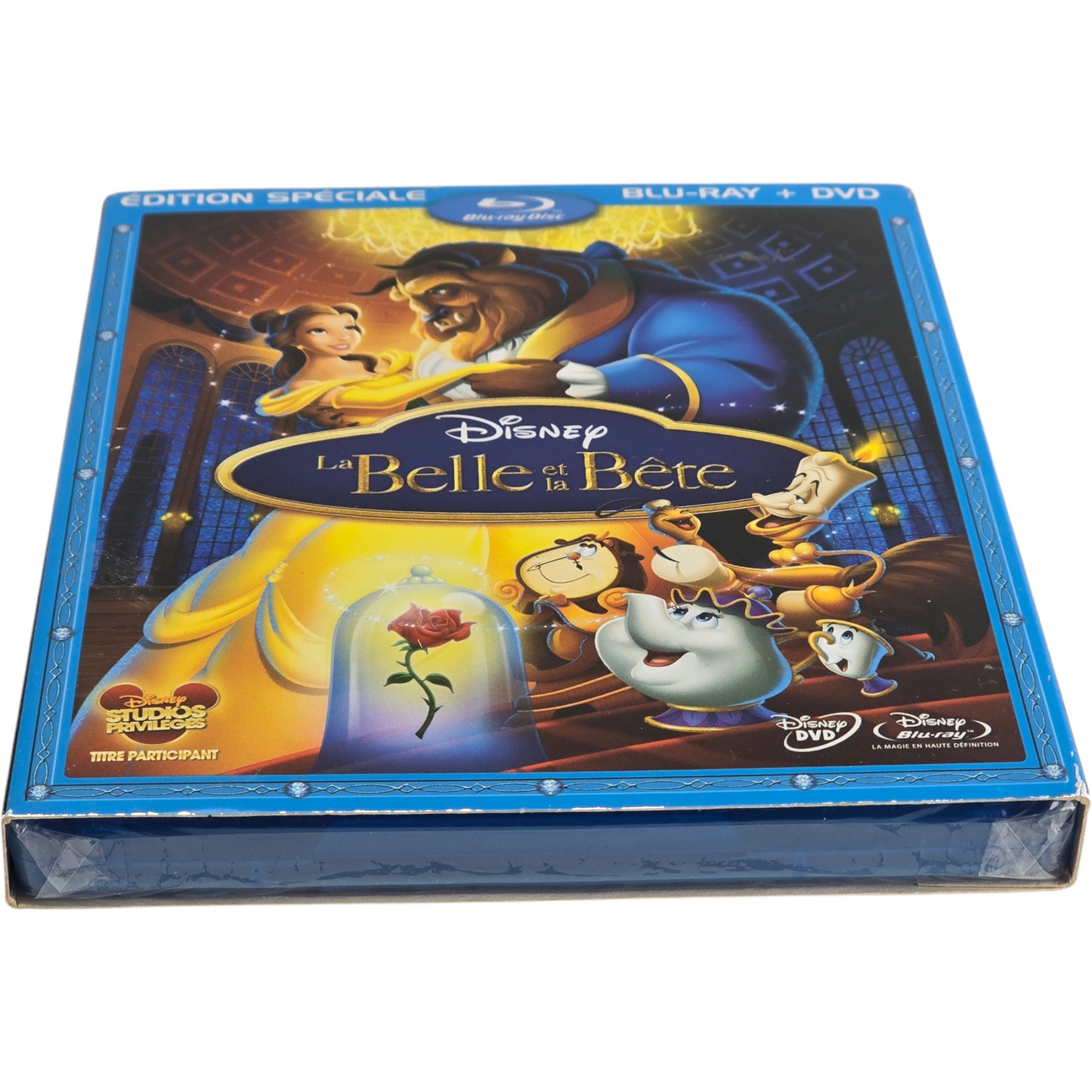 La Belle et la Bête 1991 Blu-ray + DVD Édition spéciale Disney 2010 Zone Libre
