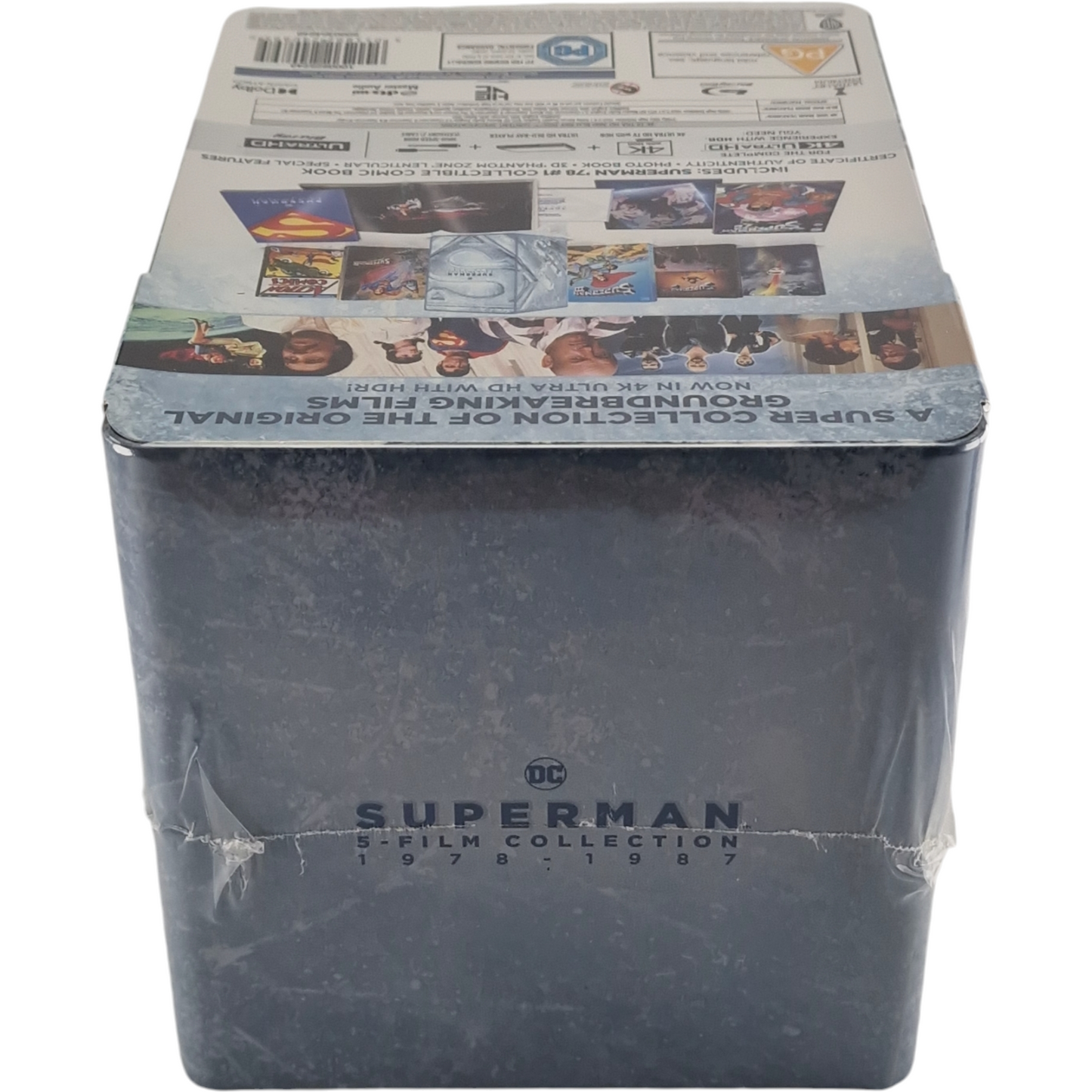 Superman I-IV 5-Film Collection: 4K Ultra HD SteelBook Coffret 1978-2006 Libre