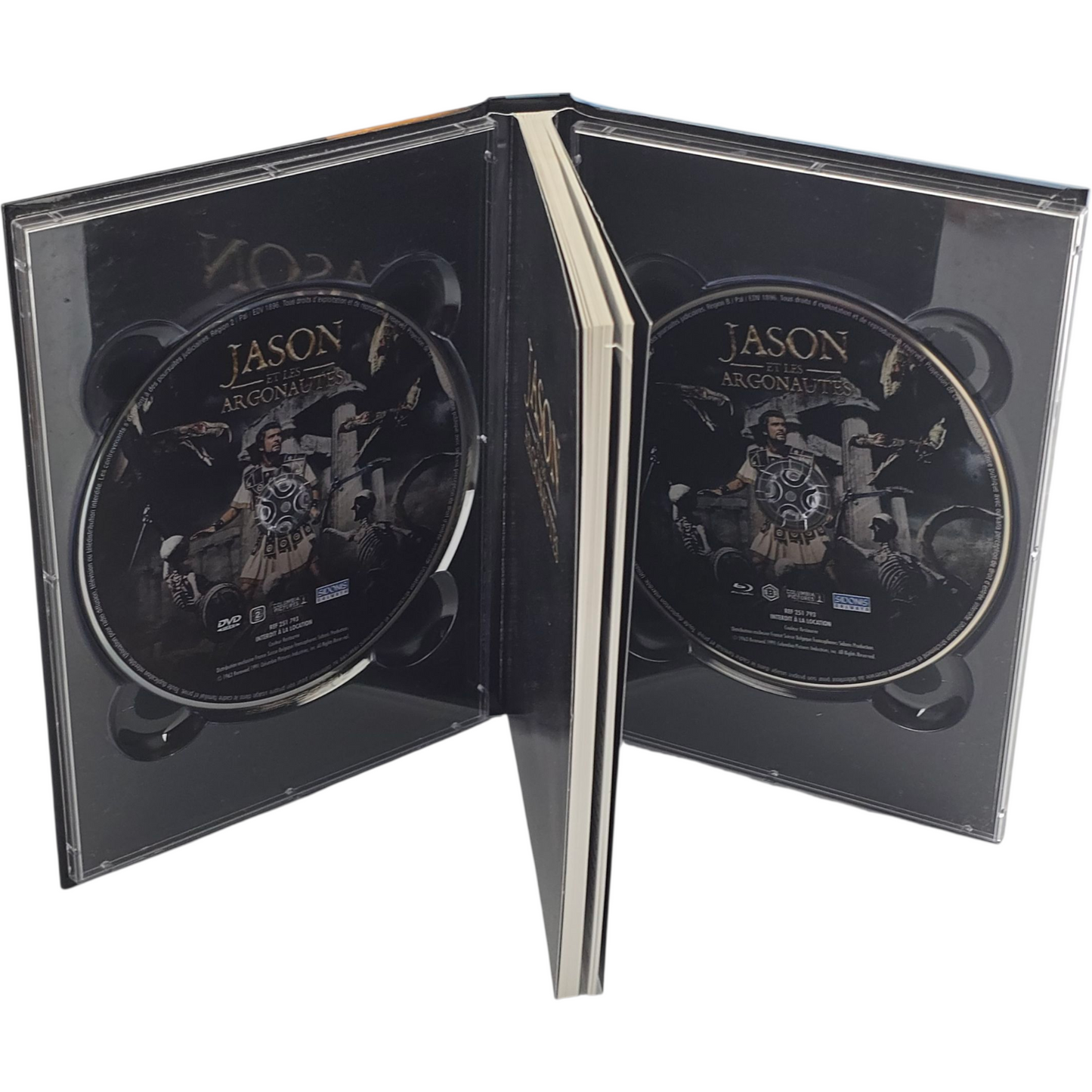 Jason et Les Argonautes Édition Collector Blu-Ray + DVD + Livre VF DVD Zone 2