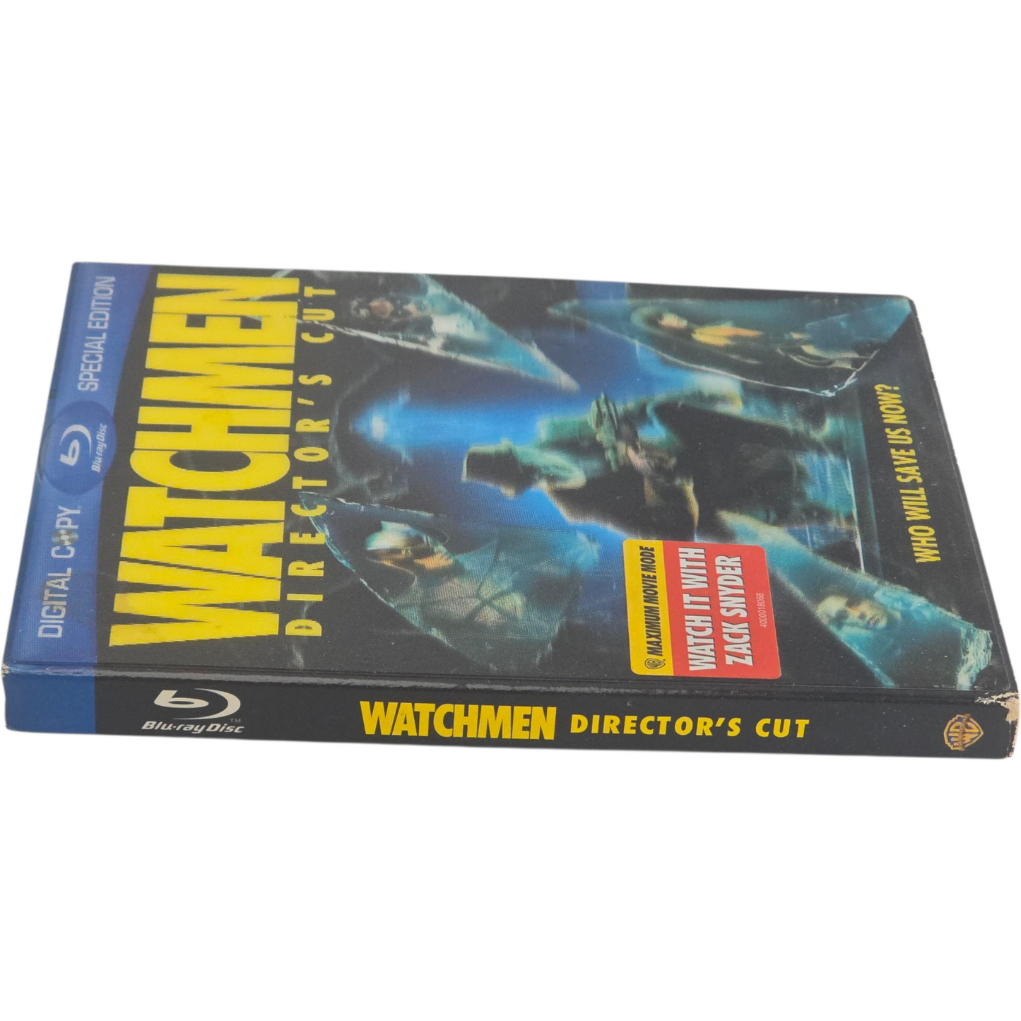Watchmen Blu-ray + sleeve cover lenticular Director's Cut Zone 1 US Import