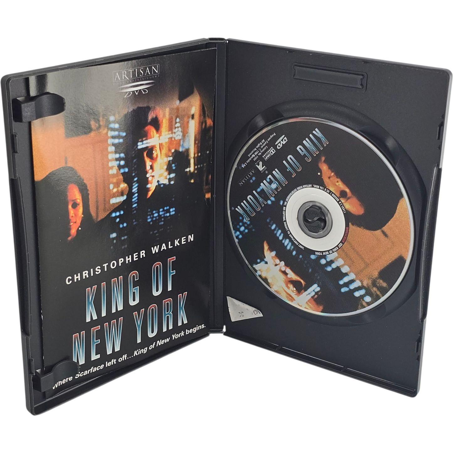 King of New York DVD Christopher Walken, Laurence Fishburne, Zone 1 US Import
