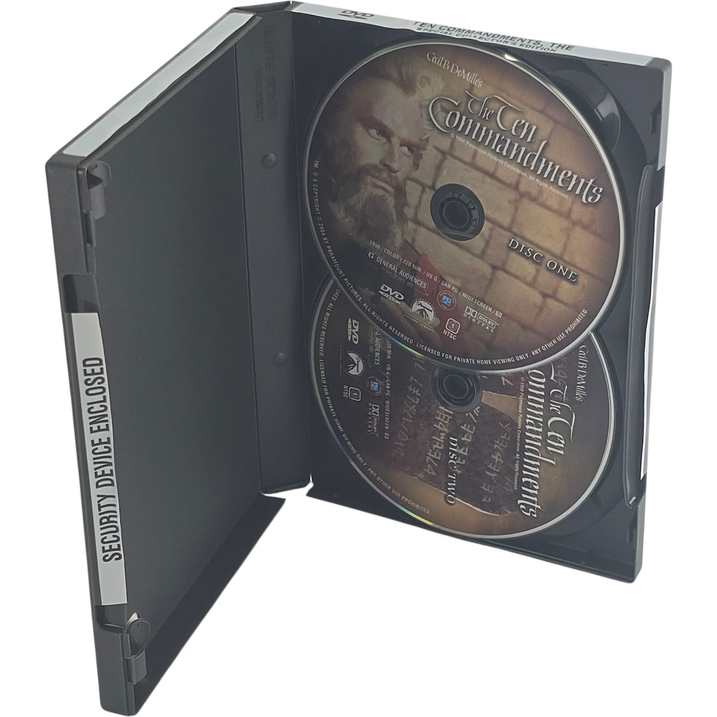 Les Dix Commandements DVD Collector's Edition Charlton Heston Zone 1