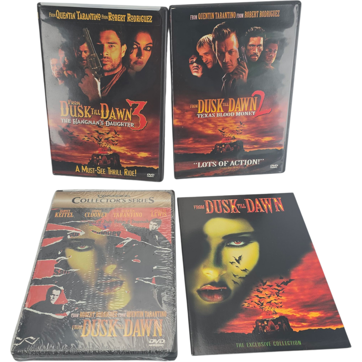 From Dusk Till Dawn: The Exclusive Collection DVD 3 Films Boxed Set  Zone 1 US Import