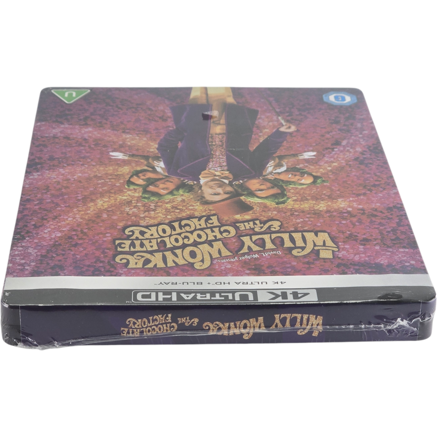 Willy Wonka & the Chocolate Factory Steelbook 4K Ultra HD + Blu-ray Zaavi Libre