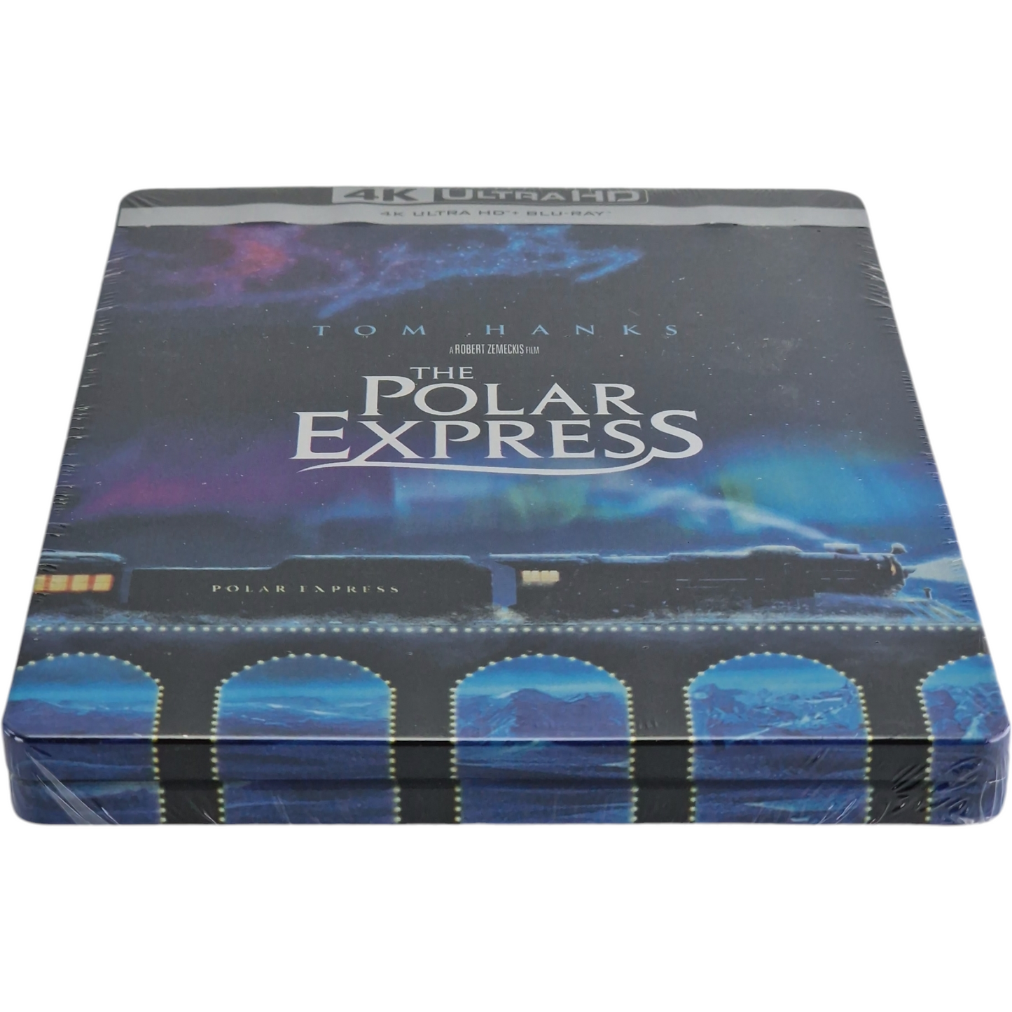 The Polar Express 2004 SteelBook 4K Ultra HD + Blu-ray Tom Hanks Zone B